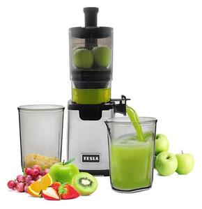 TESLA Electronics TESLA Electronics SlowJuicer Deluxe - Lassú facsaró 250W/230V rozsdamentes TE0174