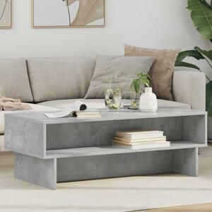Dohányzóasztal Beton Szürke 100 x 46 x 35 cm Faanyag