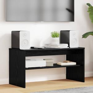 TV szekrény Fekete tölgy 80 x 35 x 40 cm Faanyag