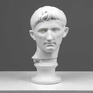 Prima Porta-i Augustus mellszobor márvány római szobor