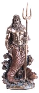 Poszeidón Bronz Szobor (Öntött Bronz Szobor) öntöde luxus