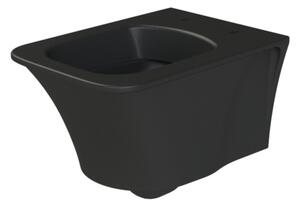 CeraStyle IBIZA fali WC - MATT ANTRACIT - FEKETE - rimless - perem nélküli - mély öblítésű