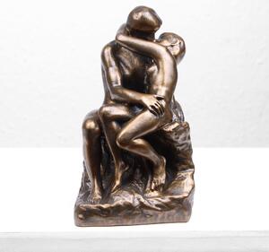 A Csók (Rodin Szerelmesek hideg öntvény bronz szobor)
