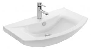 Viva Style SZQUARE 65 lábon álló fürdőszobabútor Sanovit Zenon 6065 porcelán mosdókagylóval 65cm