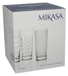 Cheers 4 db-os pohár készlet, 550 ml - Mikasa