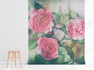 Fotótapéta Művészi rózsák Öntapadós 250x250cm