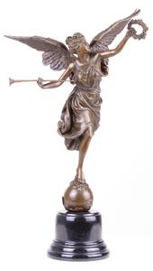 Győzelem Szárnyas Istennője Bronz Szobor (Öntött Bronz Szobor)