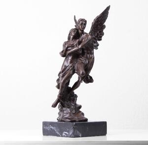 Ámor és Psziché Szobor (Szerelmespár - Öntött Bronz Szobor)