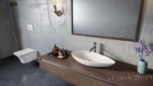 CeraStyle IBIZA fali WC - szögletes - rimless - perem nélküli - mély öblítés