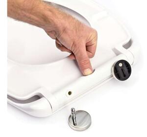 CeraStyle IBIZA / HERA WC ülőke MATT ANTRACIT - duroplast - lecsapódásgátlós - könnyen levehető