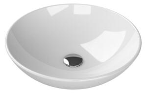 CeraStyle - Top Counter pultra ültethető porcelán mosdó - ZERO - O - Ø 46 cm