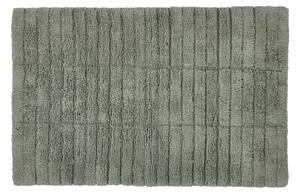 Zone Denmark Sötétzöld pamut fürdőszőnyeg Csempe 50 x 80 cm