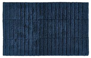 Zone Denmark Sötétkék pamut fürdőszőnyeg Csempe 50 x 80 cm