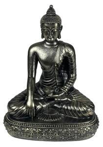 Meditáló Buddha szobor – spirituális dísz bronz hatással