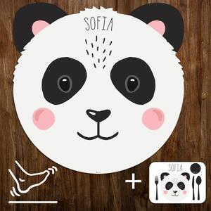 INSPIO játszószőnyeg babáknak - Panda