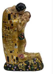 Szerelem Szobor – A csók Klimttől (Kicsi, szerelmespár)