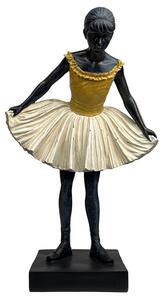 Kecses Balerina Szobor (Degas táncosnő)