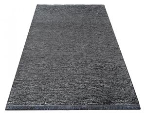 Egyszerű modern szőnyeg szürke színben Szélesség: 80 cm | Hossz: 300 cm