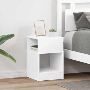 Végasztal 2 pcs Fehér 30,5 x 30 x 45 cm Faanyag
