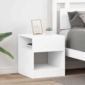 Végasztal 2 pcs Fehér 40,5 x 40 x 45 cm Faanyag