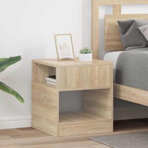 Végasztal 2 pcs Sonoma tölgy 40,5 x 40 x 45 cm Faanyag