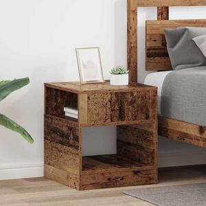 Végasztal 2 pcs Öreg fa 40,5 x 40 x 45 cm Faanyag
