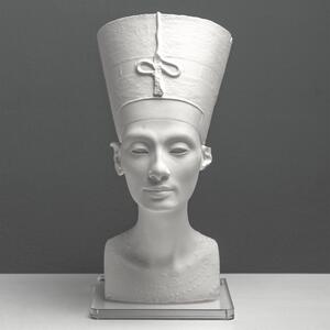Nefertiti mellszobor – Fehér szobor (Berlin Egyiptomi Múzeum)