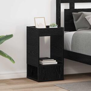 Végasztal 2 pcs Fekete tölgy 30 x 30 x 56 cm Faanyag