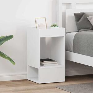 Végasztal 2 pcs Fehér 30 x 30 x 56 cm Faanyag