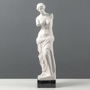 Venus de Milo Szobor - Fekete Márvány Talpazaton