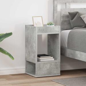 Végasztal 2 pcs Beton Szürke 30 x 30 x 56 cm Faanyag