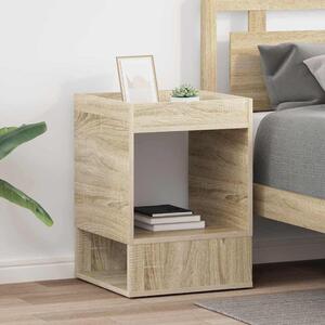 Végasztal 2 pcs Sonoma tölgy 40 x 40 x 56 cm Faanyag