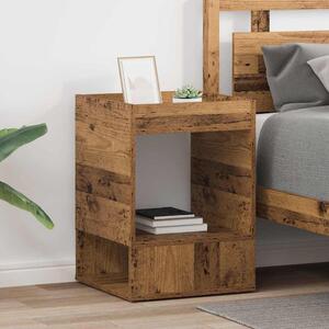 Végasztal 2 pcs Öreg fa 40 x 40 x 56 cm Faanyag