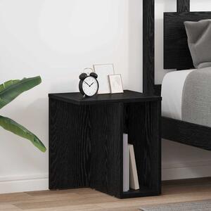 Végasztal 2 pcs Fekete tölgy 37 x 32 x 40 cm Faanyag