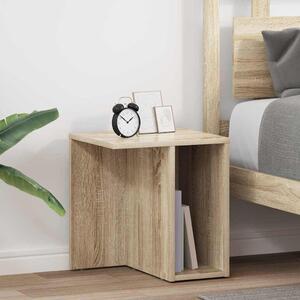 Végasztal 2 pcs Sonoma tölgy 37 x 32 x 40 cm Faanyag