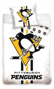 Jégkorong ágyneműhuzat NHL Pittsburgh Penguins Fehér
