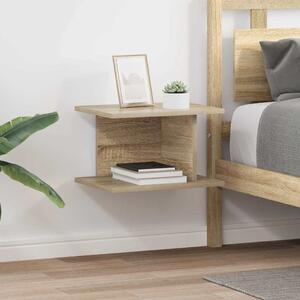 VidaXL Éjjeli asztal 2 pcs Sonoma tölgy 40 x 30 x 25 cm Faanyag