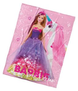 Gyerek takaró Barbie és a varázslatos egyszarvú