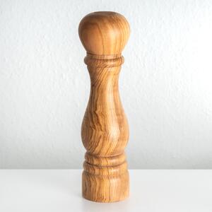 Kézműves olajfa borsőrlő – hagyományos (21 cm)