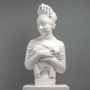 Madame Récamier márvány mellszobor – francia neoklasszikus