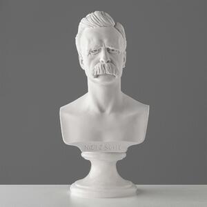 Friedrich Nietzsche mellszobor — a modern filozófia formálója