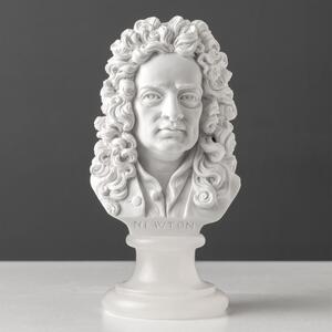 Isaac Newton mellszobor (a klasszikus fizika atyja)