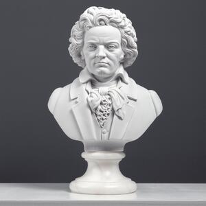 Beethoven mellszobor nagy márvány luxus dekoráció