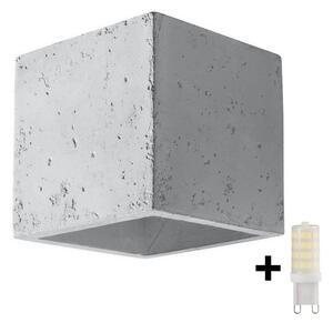 Brilagi Brilagi - LED Fali lámpa MURO 1xG9/3,5W/230V beton BG0540