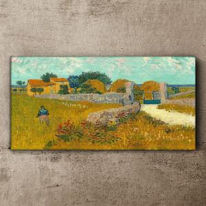 Vászonkép Provence House Van Gogh