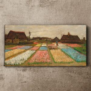 Vászonkép Bulb mező van Gogh