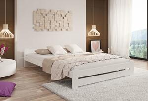 P/ EURO ágy matraccal és ágyráccsal AJÁNDÉK, 160x200 cm, fehér