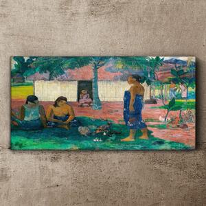 Vászonkép Miért vagy rossz Gauguin