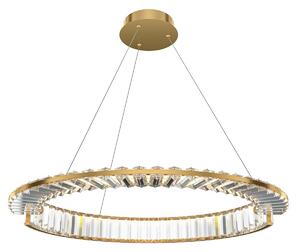 Maytoni modern függeszték krone sárgaréz átlátszó myp097pl-l36bs3k1