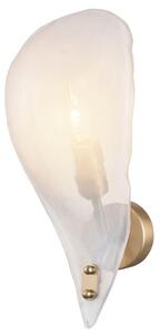 Cosmolight glamour modern fali lámpa cannes sárgaréz cosw01708br